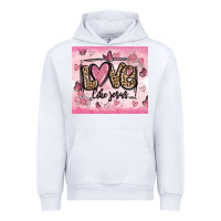 White love like jesus Urban Hoodie - MaliasSmallBusiness