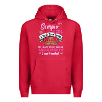 Cardinal as a scorpio girl zodiac girls Premium Hoodie - Jasminsmagicworld