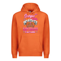 Carrot as a scorpio girl zodiac girls Premium Hoodie - Jasminsmagicworld