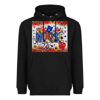 Black American Nurse 20oz tumbler Heavyweight Hoodie - Neo Western
