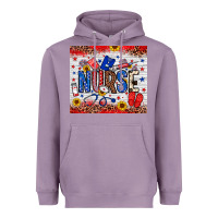 Lavender American Nurse 20oz tumbler Heavyweight Hoodie - Neo Western