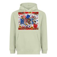 Matcha American Nurse 20oz tumbler Heavyweight Hoodie - Neo Western