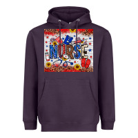 Plum American Nurse 20oz tumbler Heavyweight Hoodie - Neo Western