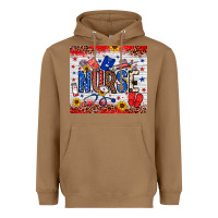 Toasted Coconut American Nurse 20oz tumbler Heavyweight Hoodie - Neo Western