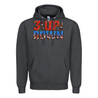 Smoke 3 up 3 down football Zipper Hoodie - texasbilliewilder