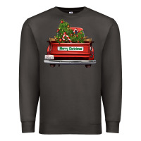 Smoke Christmas trees truck Premium Sweatshirt - FaDigitalArtStudio