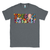 Charcoal Heather speech therapist Classic Tee - texasbilliewilder