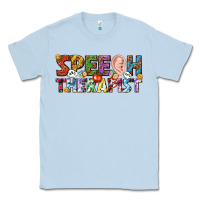Dusty Blue speech therapist Classic Tee - texasbilliewilder