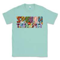 Seafoam speech therapist Classic Tee - texasbilliewilder