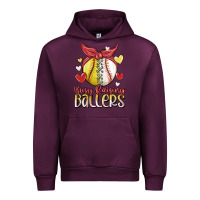 Mauve Wine busy raising ballers Urban Hoodie - MaliasSmallBusiness