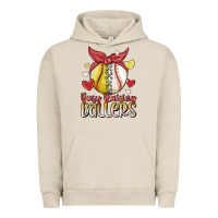 Pigment French Oak busy raising ballers Urban Hoodie - MaliasSmallBusiness