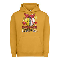 Pigment Peanut Butter busy raising ballers Urban Hoodie - MaliasSmallBusiness