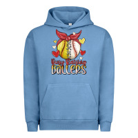 Pigment Pebble Blue busy raising ballers Urban Hoodie - MaliasSmallBusiness