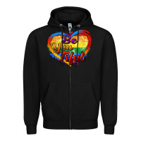Black be you tiful Zipper Hoodie - Zillion Design Studio