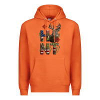 Carrot Deer Hunting Usa Flag Premium Hoodie - LillyAllenDesigns