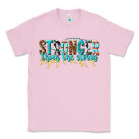 Bubblegum Pink stronger than the storm Classic Tee - texasbilliewilder