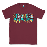 Burgundy stronger than the storm Classic Tee - texasbilliewilder