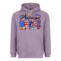 Lavender American Nurse Heavyweight Hoodie - Neo Western