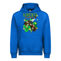 Cobalt lucky cowboy Urban Hoodie - MaliasSmallBusiness