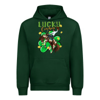 Forest Green lucky cowboy Urban Hoodie - MaliasSmallBusiness