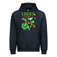 Navy lucky cowboy Urban Hoodie - MaliasSmallBusiness