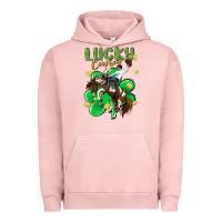 Pigment Salmon lucky cowboy Urban Hoodie - MaliasSmallBusiness