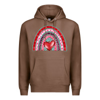 Chestnut valentine's day rainbow Premium Hoodie - BarkalooDesign