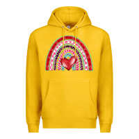 Lemon valentine's day rainbow Premium Hoodie - BarkalooDesign