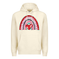 Sandshell valentine's day rainbow Premium Hoodie - BarkalooDesign