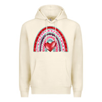 Tofu valentine's day rainbow Premium Hoodie - BarkalooDesign