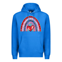 True Royal valentine's day rainbow Premium Hoodie - BarkalooDesign