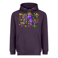 Plum dragon my first mardi gras Heavyweight Hoodie - FaDigitalArtStudio