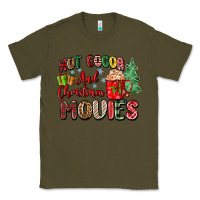 Army Green hot cocoa and christmas movies Classic Tee - Zillion Design Studio