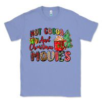 Colony Blue hot cocoa and christmas movies Classic Tee - Zillion Design Studio