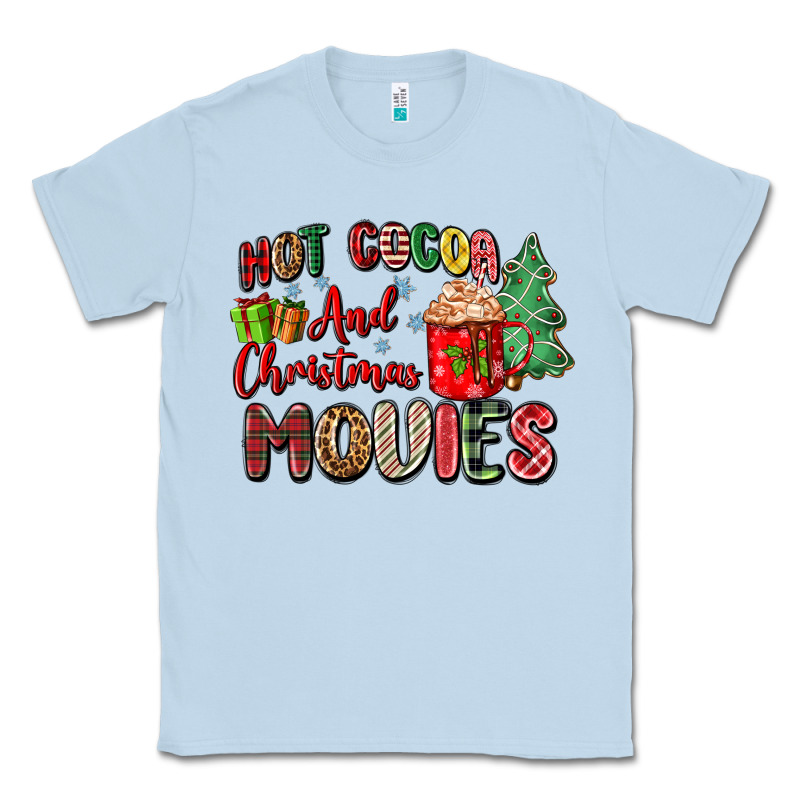 Hot Cocoa And Christmas Movies Classic Tee by Zillion Design Studio | Teevron