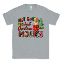 Heather Grey hot cocoa and christmas movies Classic Tee - Zillion Design Studio