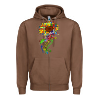 Chestnut be kind autism sunflower Zipper Hoodie - Zillion Design Studio