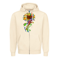 Sandshell be kind autism sunflower Zipper Hoodie - Zillion Design Studio