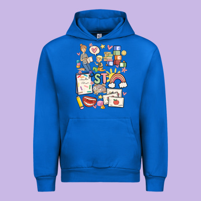 Can't Talk Right Now Doing Speech Therapy Stuff Urban Hoodie Designed By Maliassmallbusiness