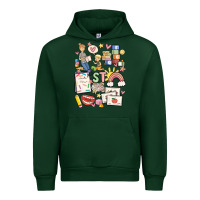 Forest Green can't talk right now doing speech therapy stuff Urban Hoodie - MaliasSmallBusiness