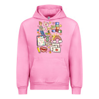 Fuchsia Pink can't talk right now doing speech therapy stuff Urban Hoodie - MaliasSmallBusiness
