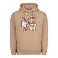 Pigment Burro can't talk right now doing speech therapy stuff Urban Hoodie - MaliasSmallBusiness