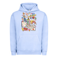 Pigment Grape Ice can't talk right now doing speech therapy stuff Urban Hoodie - MaliasSmallBusiness