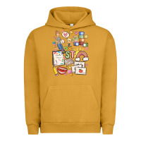 Pigment Peanut Butter can't talk right now doing speech therapy stuff Urban Hoodie - MaliasSmallBusiness