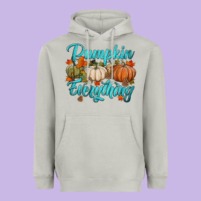 Pumpkin Everything Heavyweight Hoodie Designed By Hra Design Shop