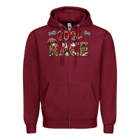 Burgundy 2024 race Zipper Hoodie - texasbilliewilder