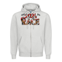 Dove Grey 2024 race Zipper Hoodie - texasbilliewilder