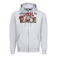 Heather Grey 2024 race Zipper Hoodie - texasbilliewilder