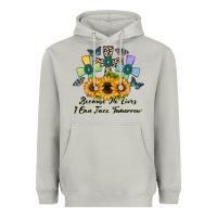 Moon Dust because he lives i can face tomorrow Heavyweight Hoodie - CowhideDigitalArt