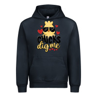 Navy chicks dig me Urban Hoodie - MaliasSmallBusiness